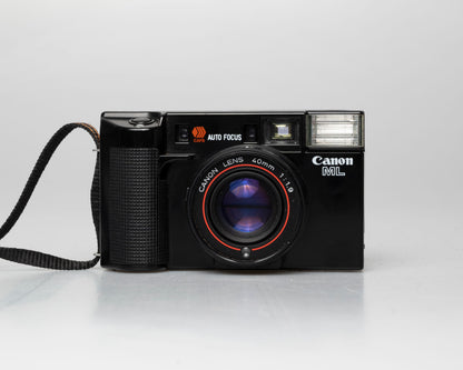 Canon AF35ML 35mm film point-and-shoot camera w/ case (serial 181852) | film🎞tested