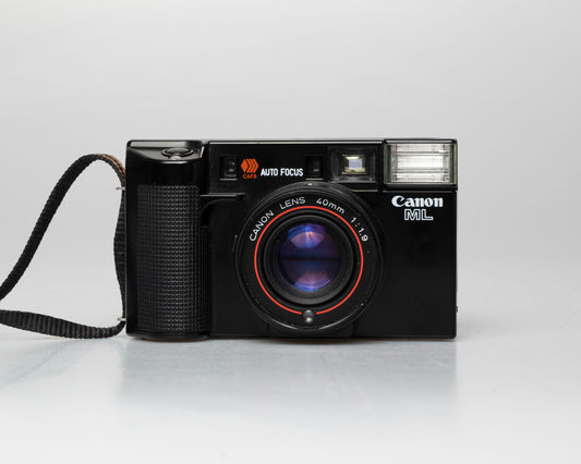 Canon AF35ML appareil photo argentique 35mm à mise au point automatique avec étui (série 181852) | film🎞testé