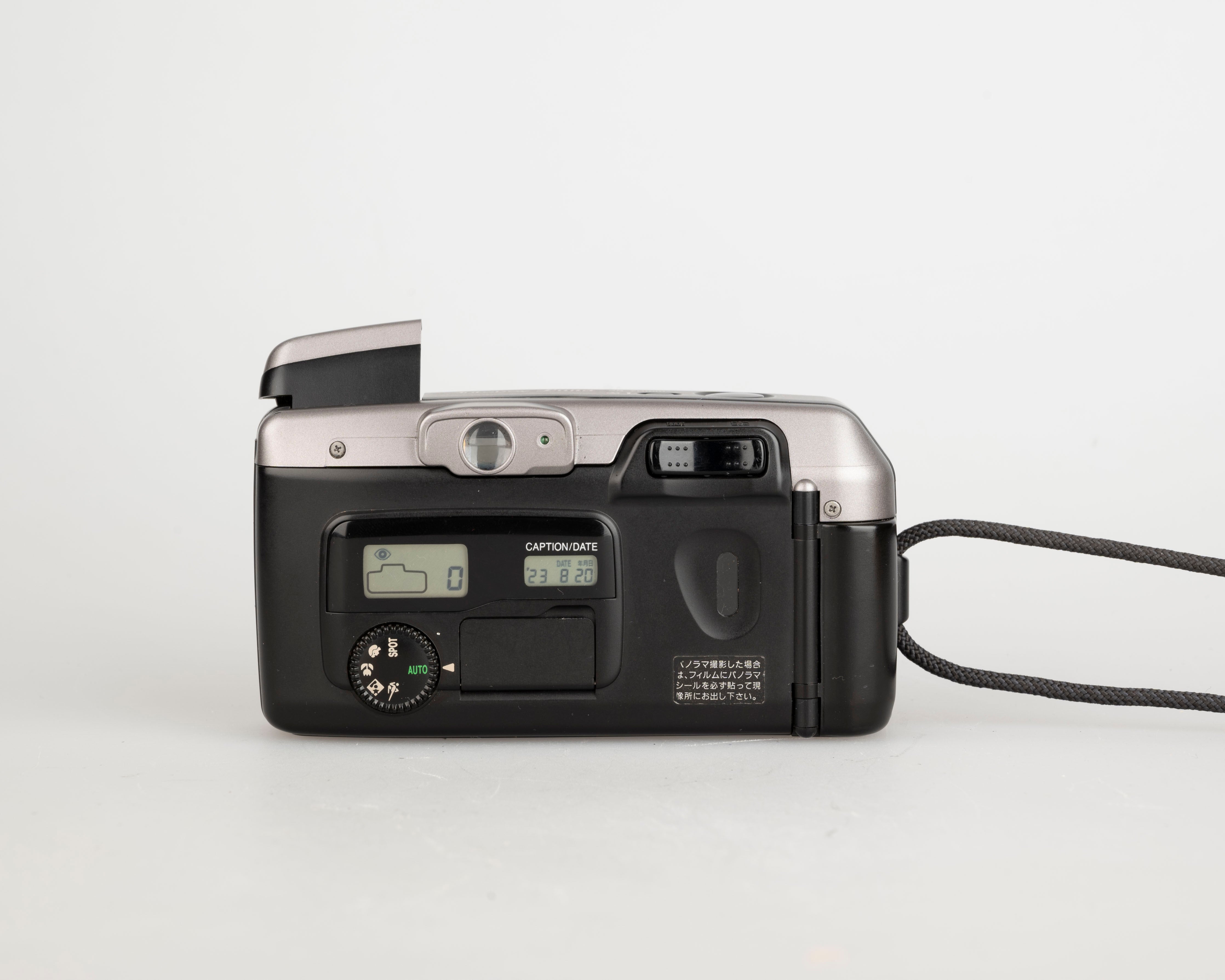 Canon Autoboy Luna 35mm film camera w/ case + remote (serial