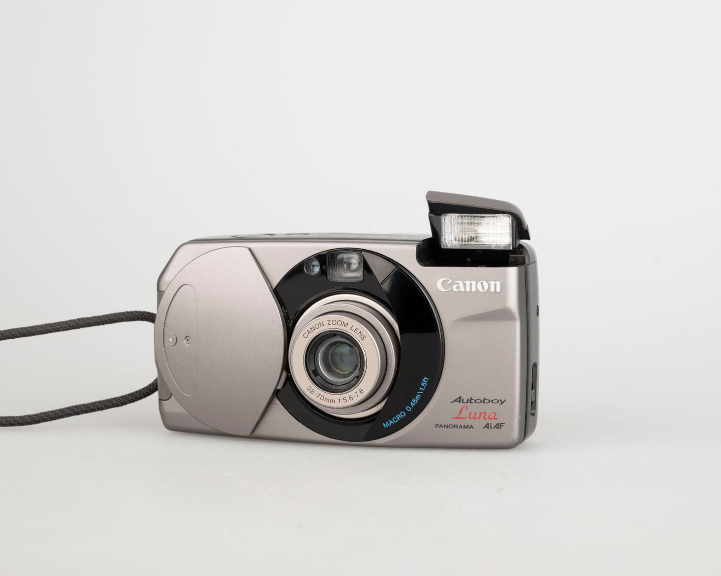 Canon Autoboy Luna 35mm film camera w/ case + remote (serial 7422412)