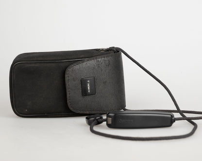 Canon Autoboy Luna 35mm film camera w/ case + remote (serial 7422412)