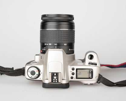 Canon EOS Rebel 2000 35mm film SLR w/ Canon EF 35-80 lens (serial 82008652)