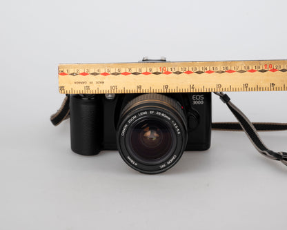 Canon EOS 3000 35mm film SLR w/ Canon EF 28-80 lens (serial 4700515)