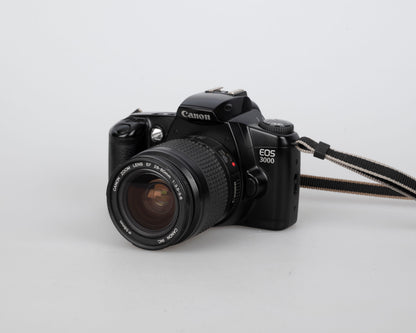 Canon EOS 3000 35mm film SLR w/ Canon EF 28-80 lens (serial 4700515)