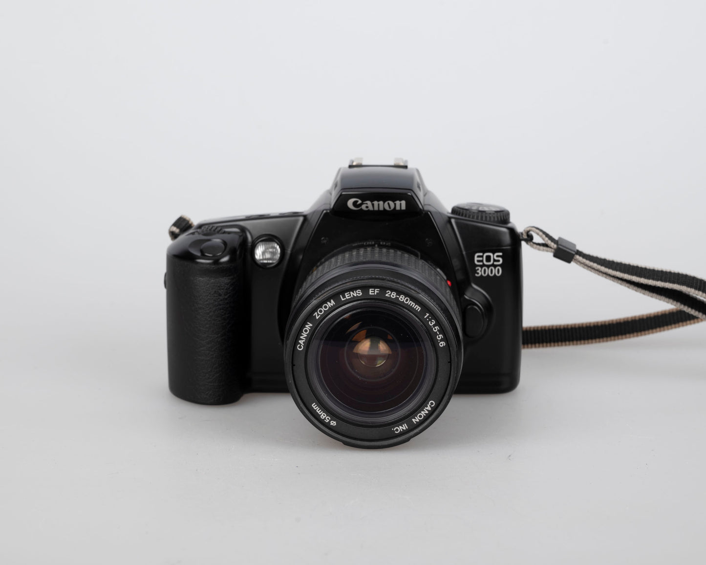 Canon EOS 3000 35mm film SLR w/ Canon EF 28-80 lens (serial 4700515)