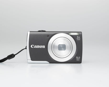 Appareil photo numérique Canon Powershot A2500 avec capteur CCD 16MP avec carte SD 4 Go + batterie + chargeur (série 692161000554)
