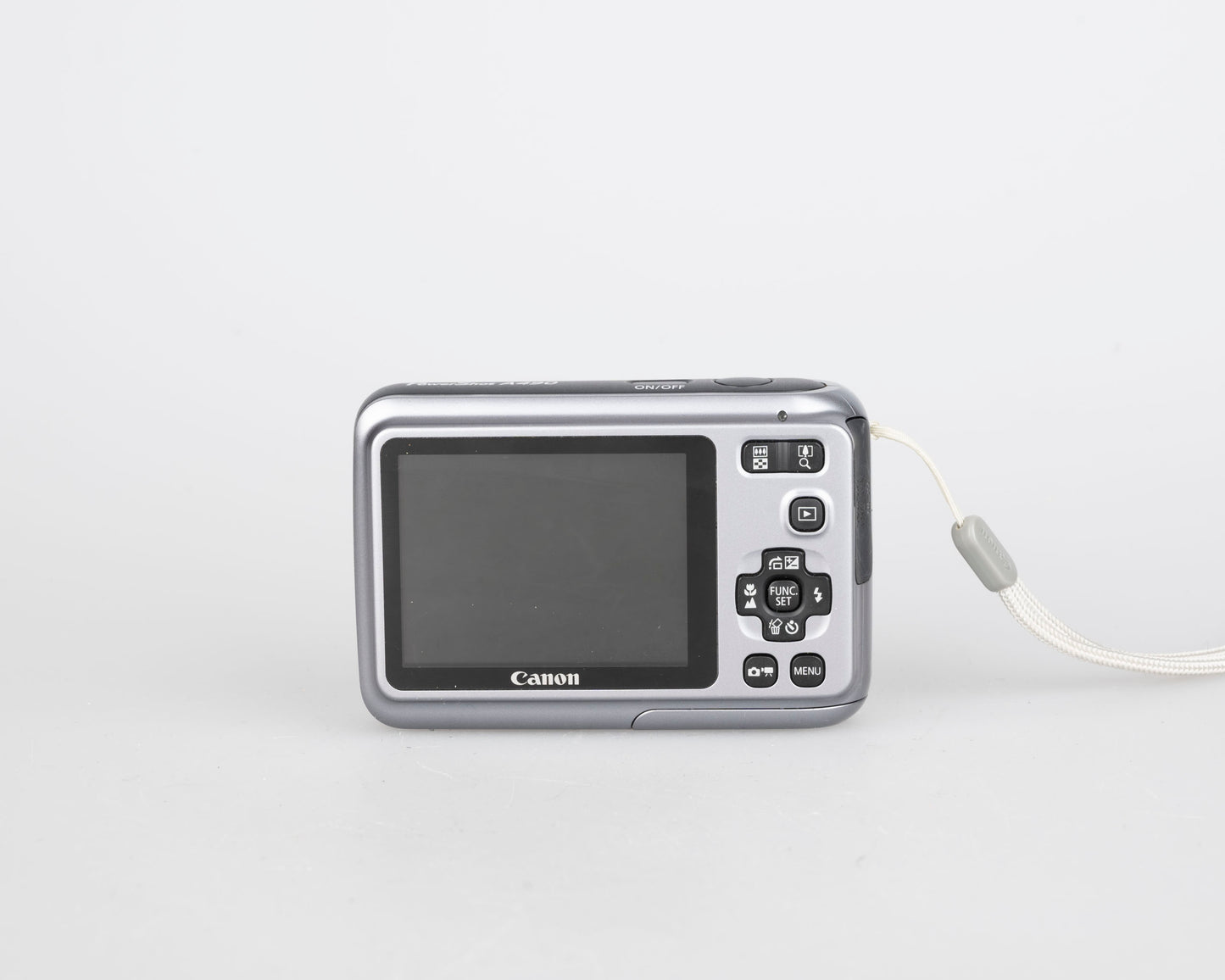 Canon Powershot A490 digicam 10 MP CCD sensor w/ original box + manuals + 2GB SD card (uses AA batteries)