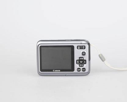 Canon Powershot A490 digicam 10 MP CCD sensor w/ original box + manuals + 2GB SD card (uses AA batteries)