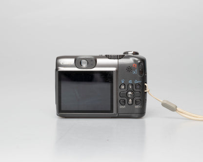 Canon Powershot A590 IS appareil photo numérique avec capteur CCD de 8 MP ; comprend une carte SD de 4 Go + étui (série 752403507)