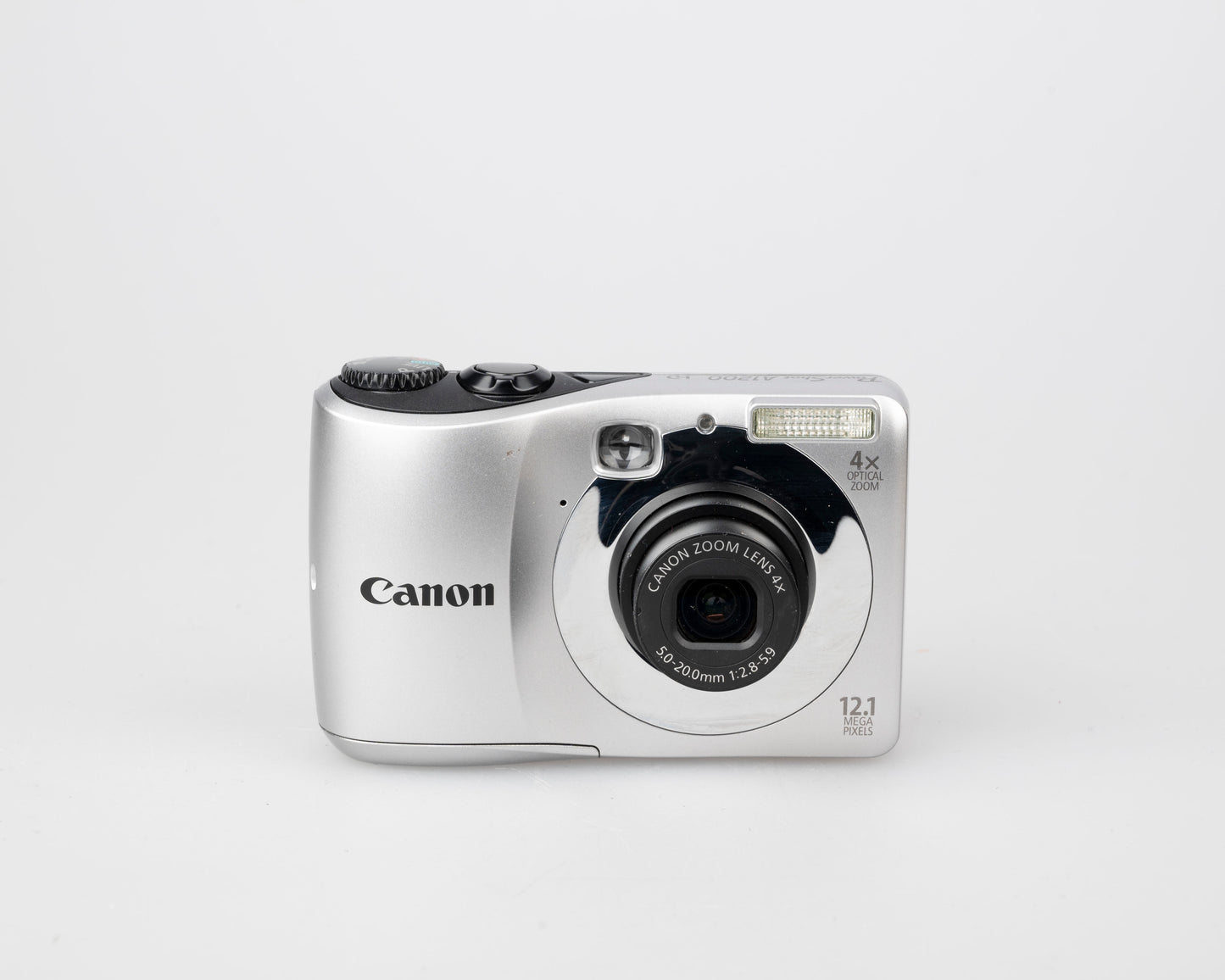 Appareil photo numérique Canon Powershot A1200 avec capteur CCD 12 MP (utilise des piles AA et des cartes mémoire SD)