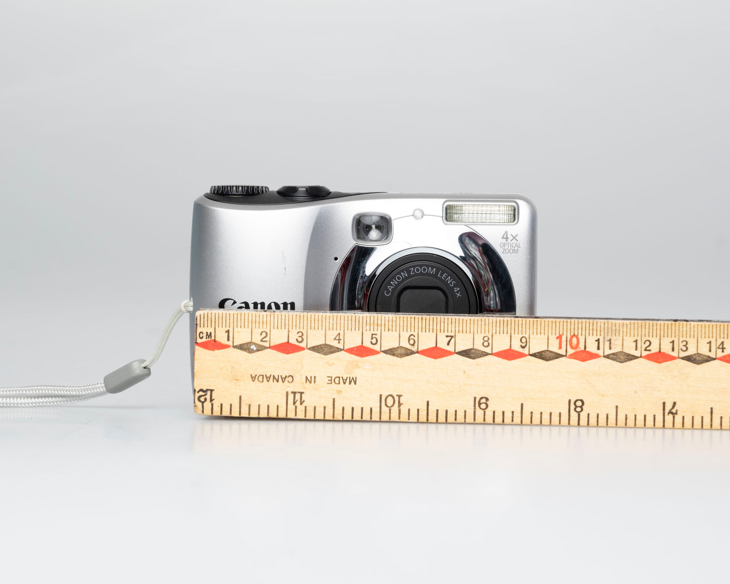 Canon Powershot A1200 digicam w/ 12 MP CCD sensor w/ 4GB SD card (serial 30216200163)