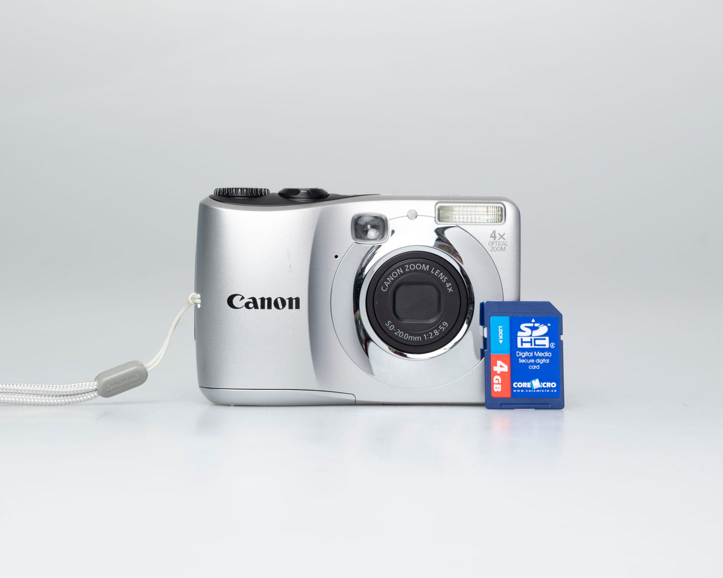 Canon Powershot A1200 digicam w/ 12 MP CCD sensor w/ 4GB SD card (serial 30216200163)