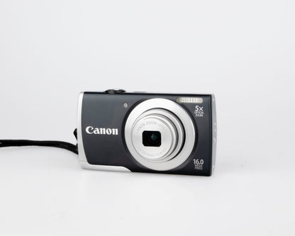 Appareil photo numérique Canon Powershot A2600 avec capteur CCD 16MP avec carte SD 8 Go + batterie + chargeur