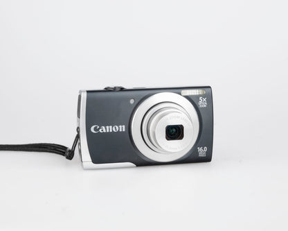 Appareil photo numérique Canon Powershot A2600 avec capteur CCD 16MP avec carte SD 8 Go + batterie + chargeur