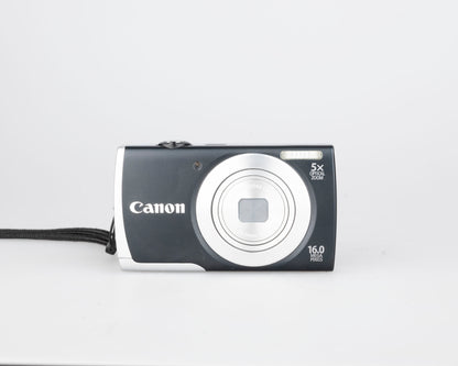 Appareil photo numérique Canon Powershot A2600 avec capteur CCD 16MP avec carte SD 8 Go + batterie + chargeur