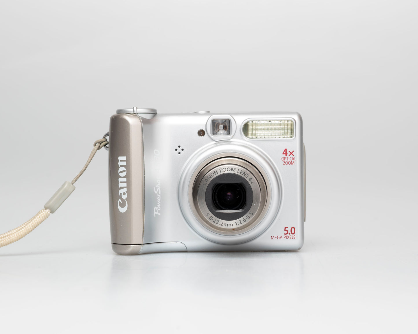 Canon Powershot A530 5MP CCD sensor digicam w/ 2GB SD (uses AA batteries; serial 2452104955)