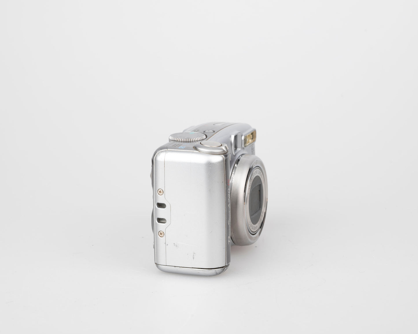 Canon Powershot A720 IS digicam w/ 8 MP CCD sensor (uses AA batteries and SD memory cards)