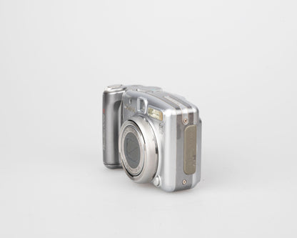 Canon Powershot A720 IS digicam w/ 8 MP CCD sensor (uses AA batteries and SD memory cards)
