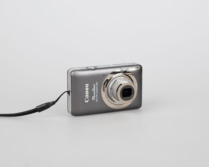 Canon Powershot Digital Elph 100 HS 12.1MP digicam w/ 8GB SD card + battery + charger