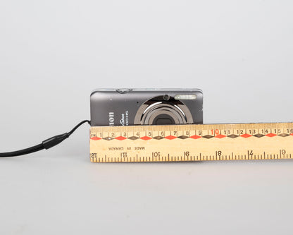 Canon Powershot Digital Elph 100 HS 12.1MP digicam w/ 8GB SD card + battery + charger