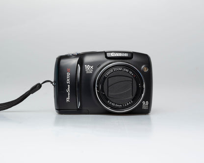 Canon PowerShot SX110 IS 9MP digicam w/ 4GB SD card (serial 855610285)