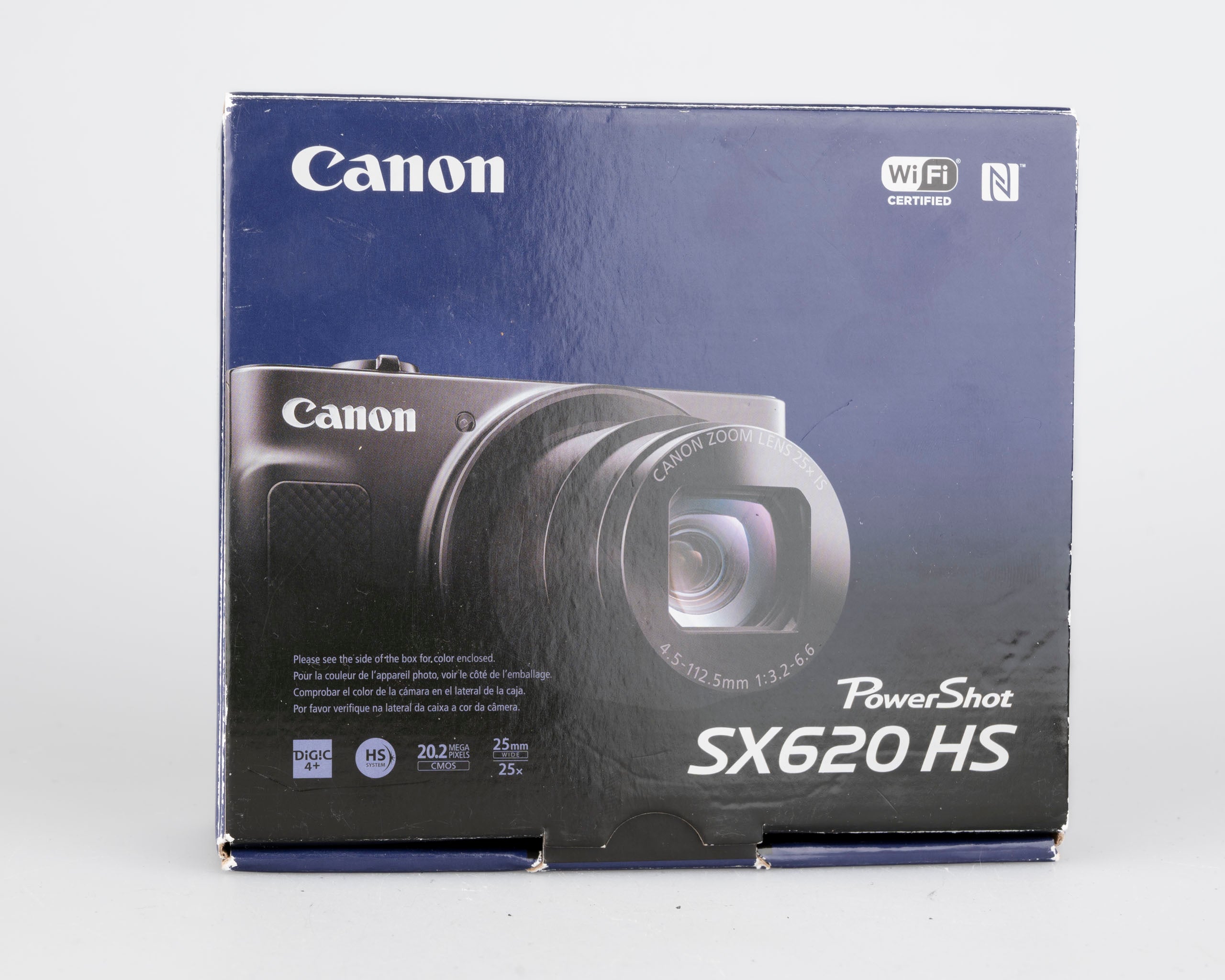 Canon Powershot SX620 HS 20.1MP digicam w/ 64GB SD card + battery