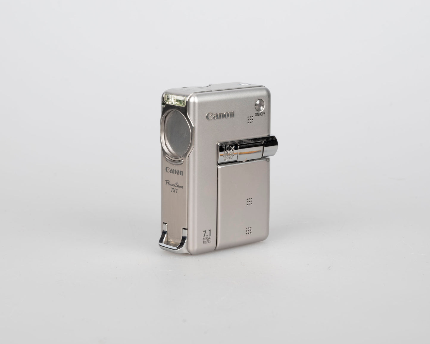 Canon Powershot TX1 digicam w/ 4GB SD card + battery + charger
