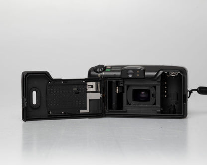 Appareil photo argentique Canon Prima Super 105 Date 35mm avec étui (numéro de série 4421072)