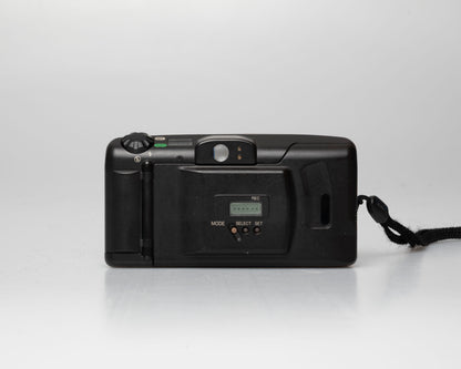 Appareil photo argentique Canon Prima Super 105 Date 35mm avec étui (numéro de série 4421072)