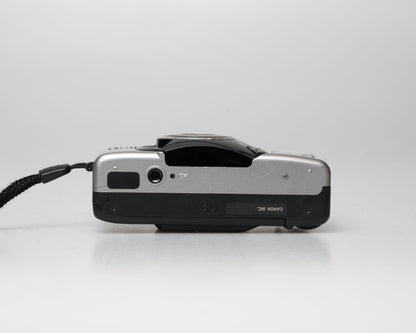 Appareil photo argentique Canon Prima Super 105 Date 35mm avec étui (numéro de série 4421072)