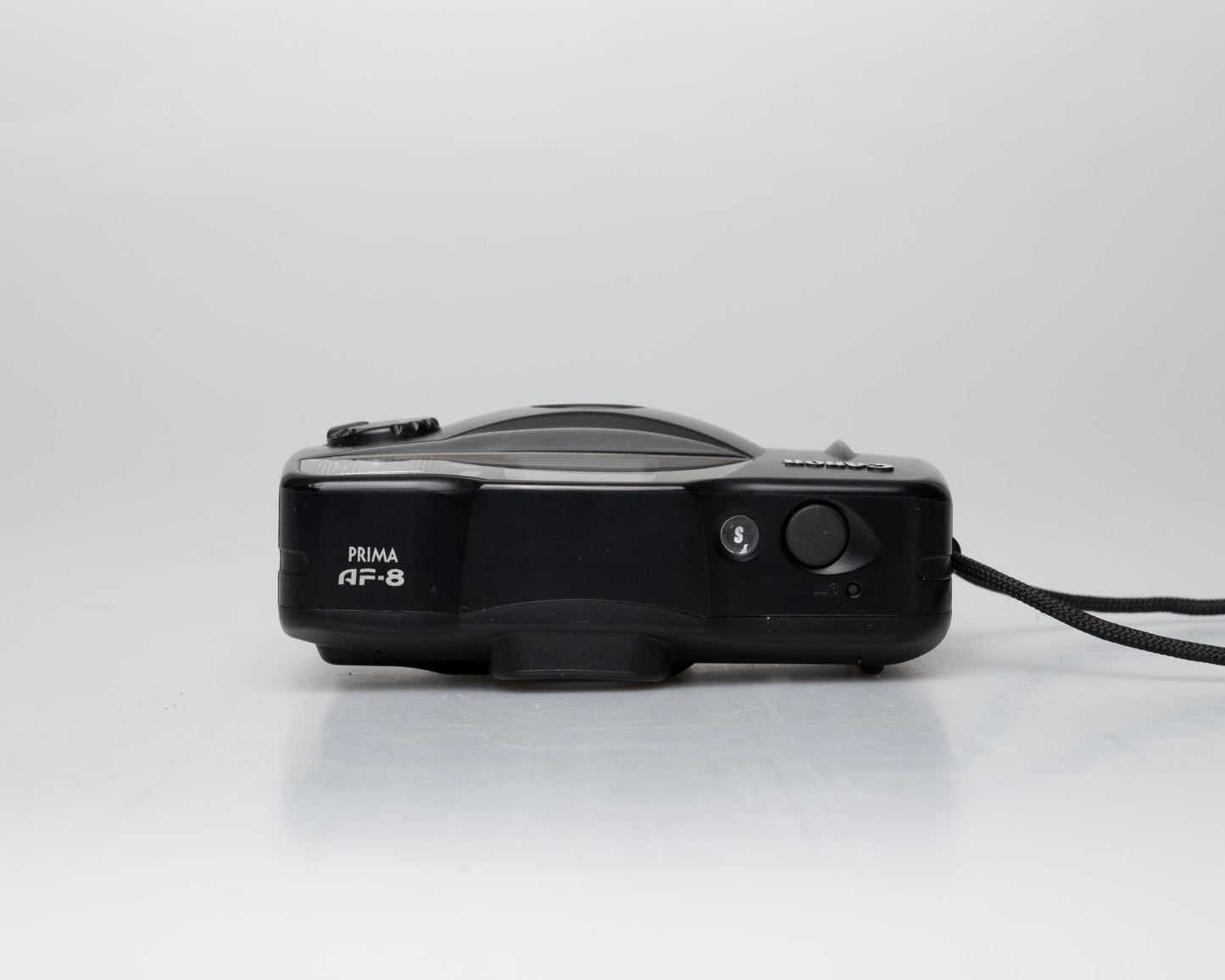 Appareil photo argentique Canon Prima AF-8 35mm avec étui (numéro de série 4019879)