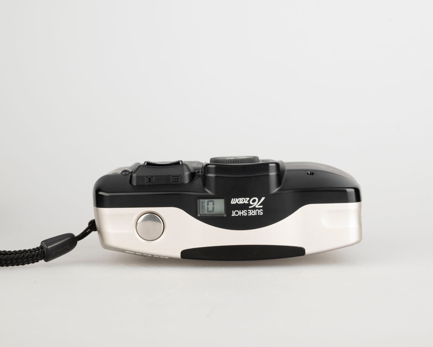 Canon Sure Shot 76 Zoom 35mm film camera w/ case + manual (serial 4663807)