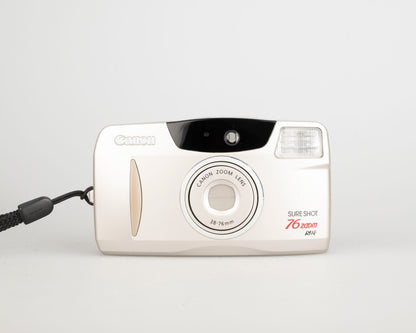 Canon Sure Shot 76 Zoom 35mm film camera w/ case + manual (serial 4663807)