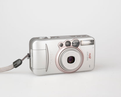 Appareil photo Canon Sure Shot 80u 35 mm avec étui (série 8021818)