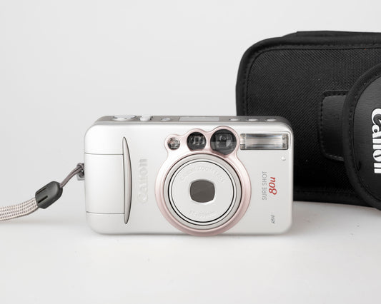 Canon Sure Shot 80u 35mm camera w/ case (serial 8021818)