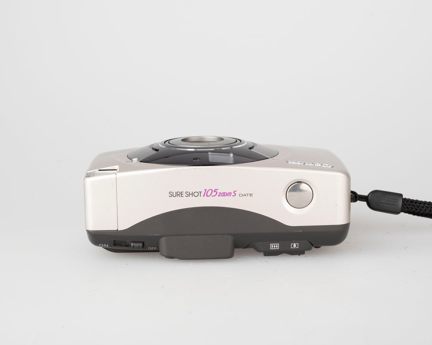 Canon Sure Shot 105 Zoom S 35mm film camera w/ case (serial 5133460)