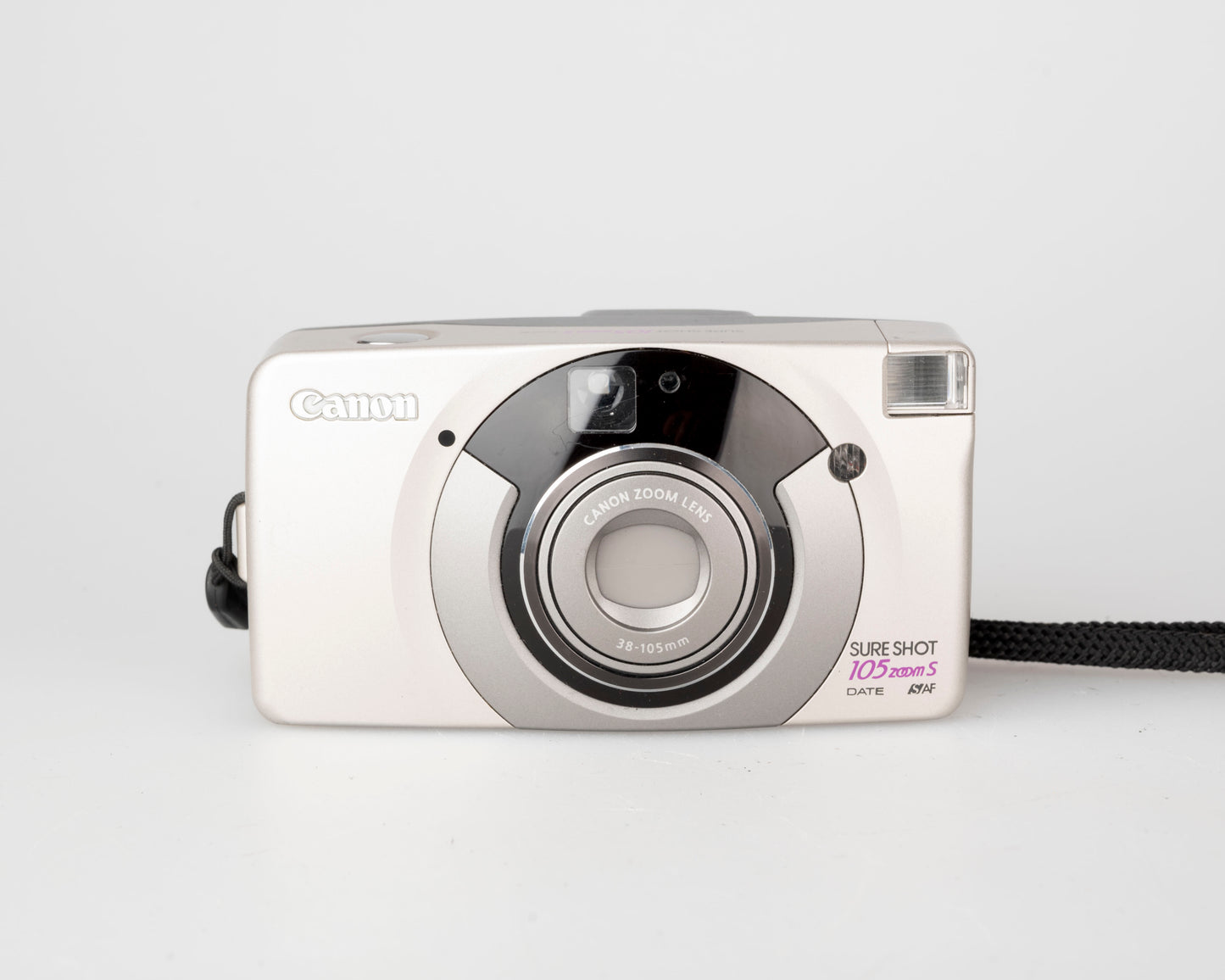 Canon Sure Shot 105 Zoom S 35mm film camera w/ case (serial 5133460)