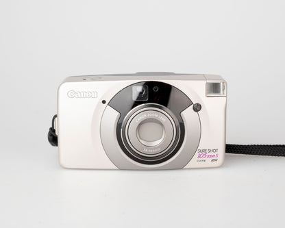 Canon Sure Shot 105 Zoom S 35mm film camera w/ case (serial 5133460)