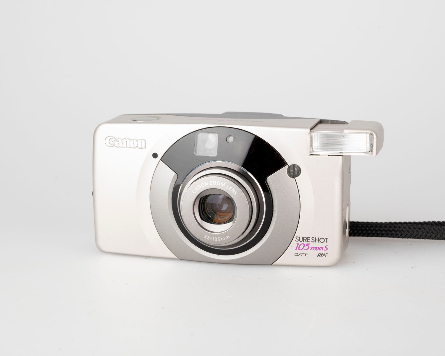 Canon Sure Shot 105 Zoom S 35mm film camera w/ case (serial 5133460)