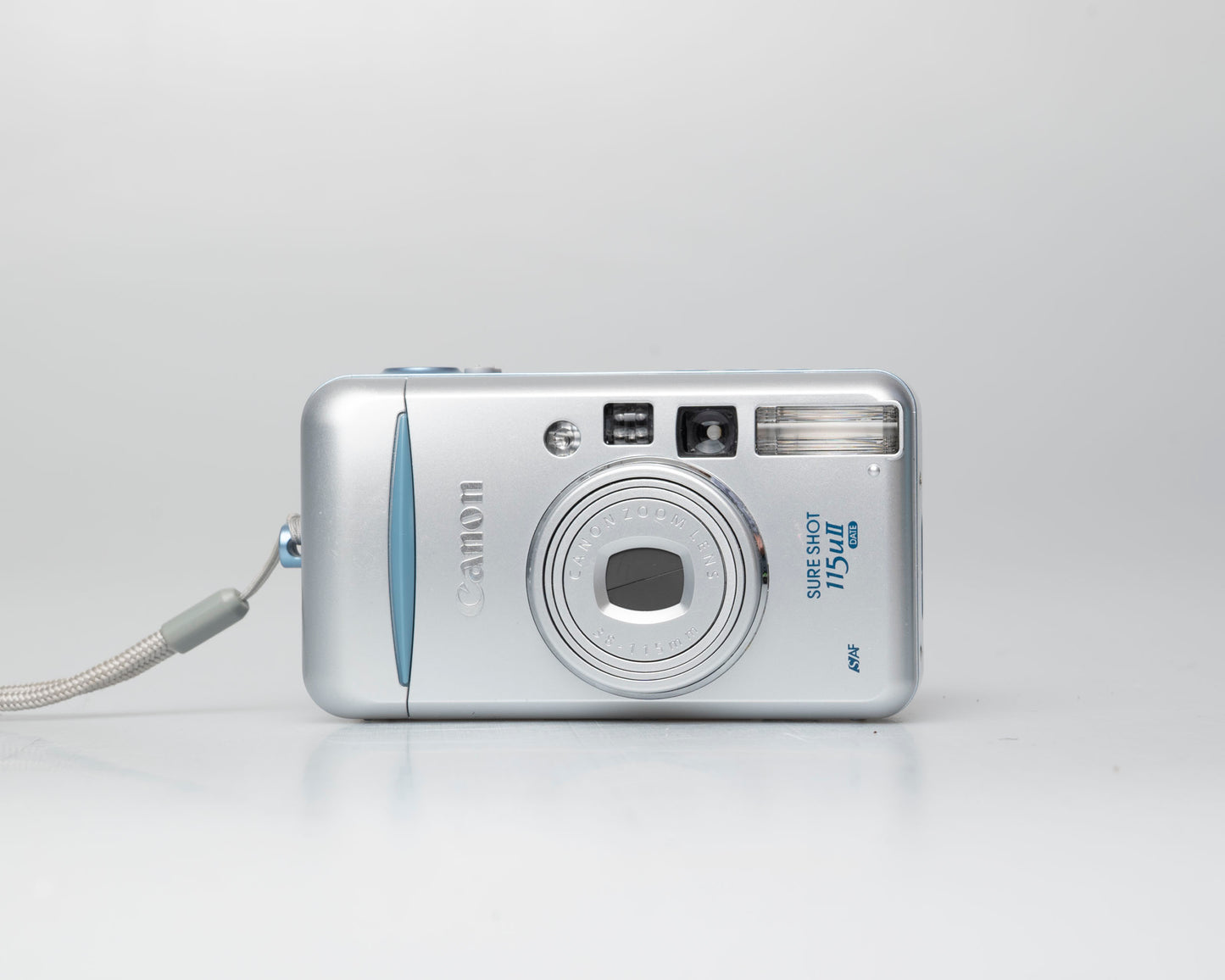 Canon Sure Shot 115u II Date 35mm camera w/ case (serial 1005159)