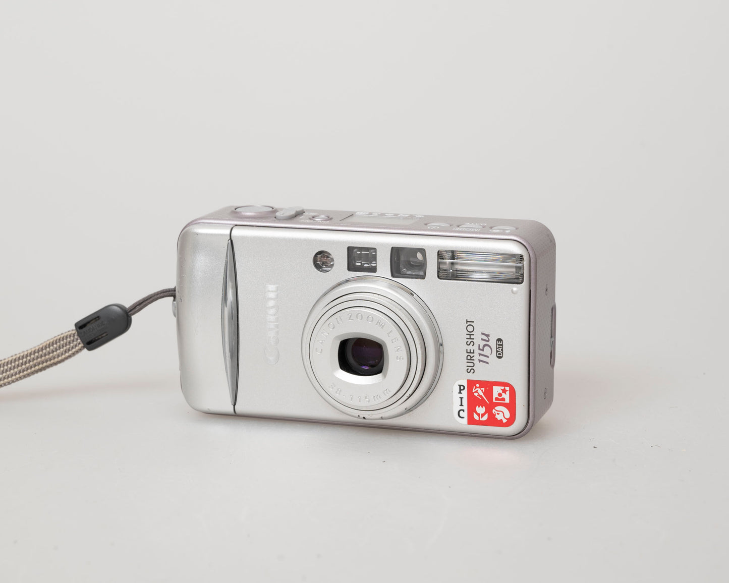 Appareil photo ultra-compact 35 mm Canon Sure Shot 115u avec étui (série 7644821)