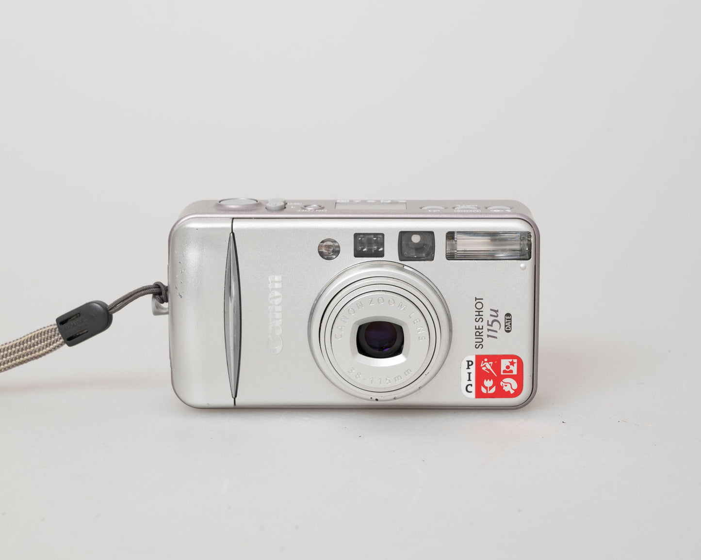Appareil photo ultra-compact 35 mm Canon Sure Shot 115u avec étui (série 7644821)