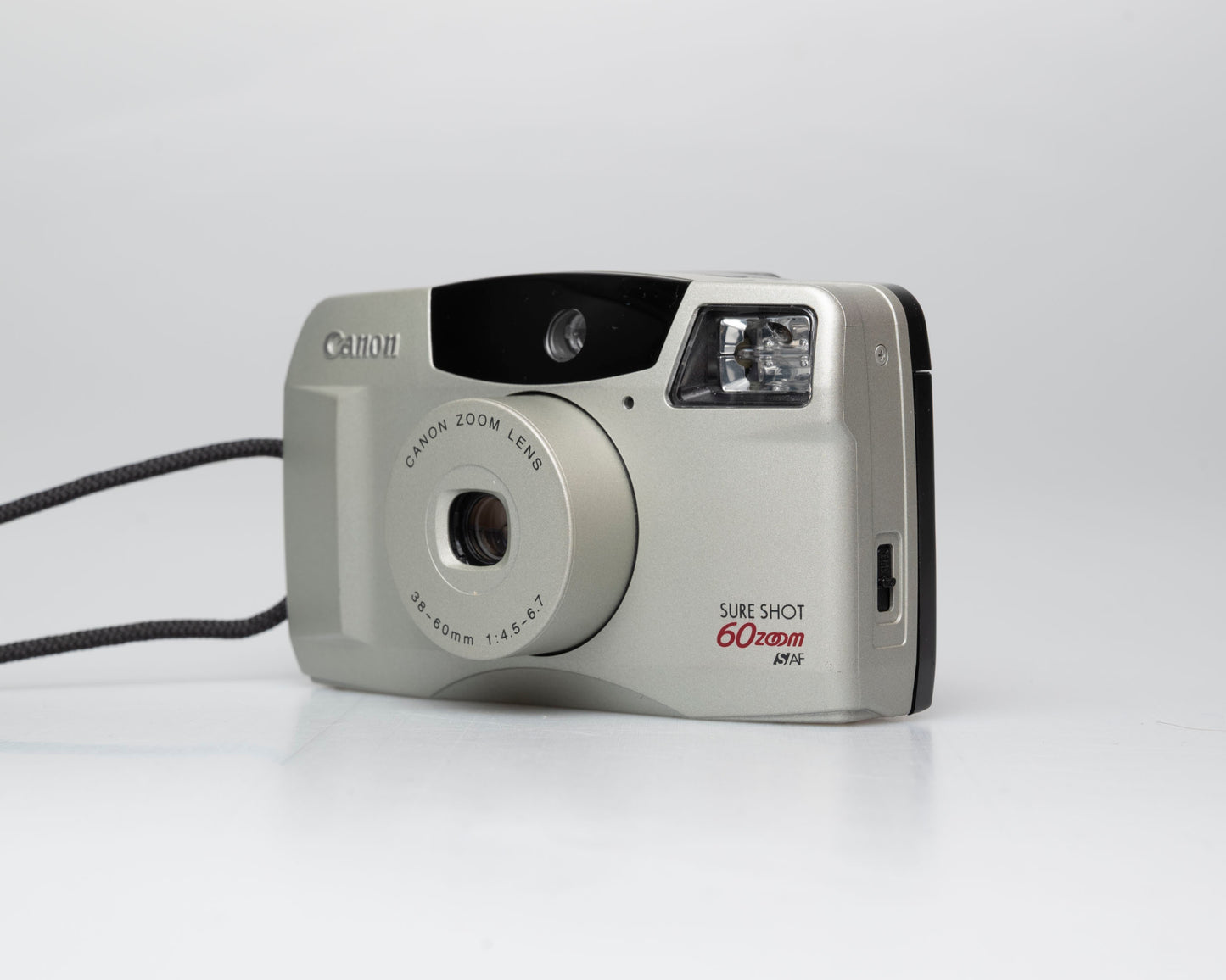 Canon Sure Shot 60 Zoom 35mm film camera w/ case (serial 4103382)