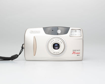Canon Sure Shot Zoom 76 35mm film camera (serial 5955079)