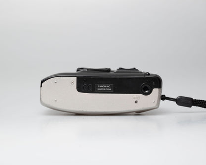 Appareil photo argentique Canon Sure Shot 76 Zoom 35mm avec étui (numéro de série 4380166)