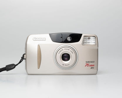 Canon Sure Shot Zoom 76 35mm film camera w/ case (serial 5842071)