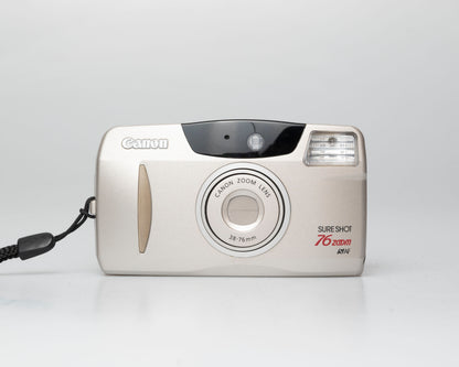 Canon Sure Shot Zoom 76 35mm film camera w/ case (serial 5842071)