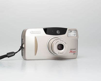 Canon Sure Shot Zoom 76 35mm film camera w/ case (serial 5842071)