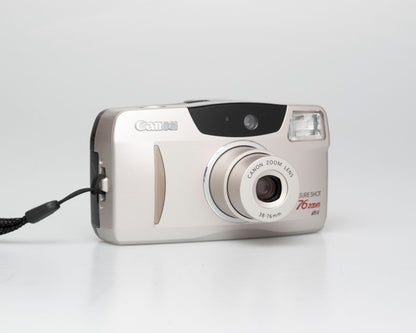 Canon Sure Shot Zoom 76 35mm film camera w/ case (serial 7033172)
