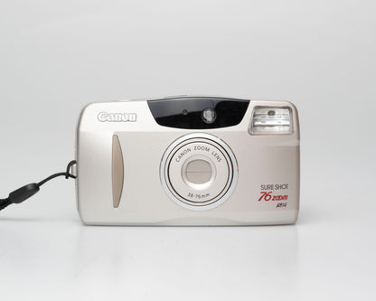 Canon Sure Shot Zoom 76 35mm film camera w/ case (serial 7033172)